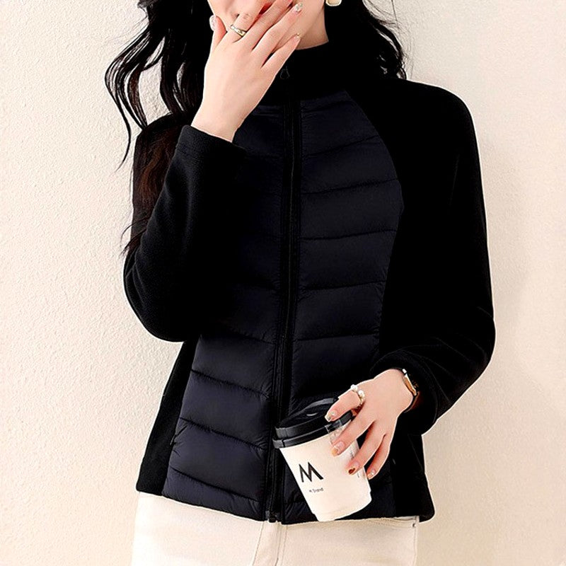 Berenice - Women’s Quilted Stand Collar Puffer Jacket
