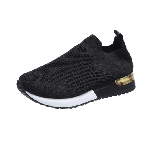 Women's Slip-On Sneakers with Cushioned Heel for Everyday Wear