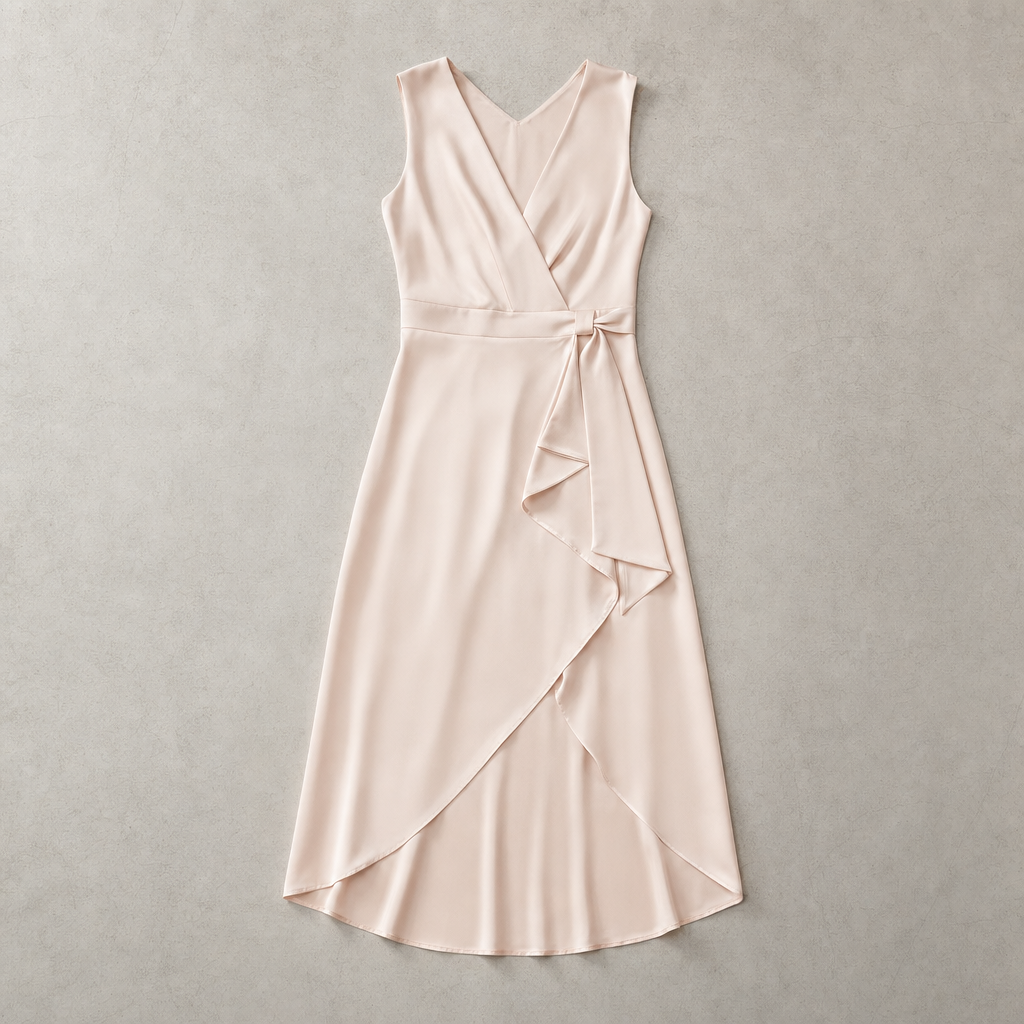The Amalfi Wrap Maxi Dress