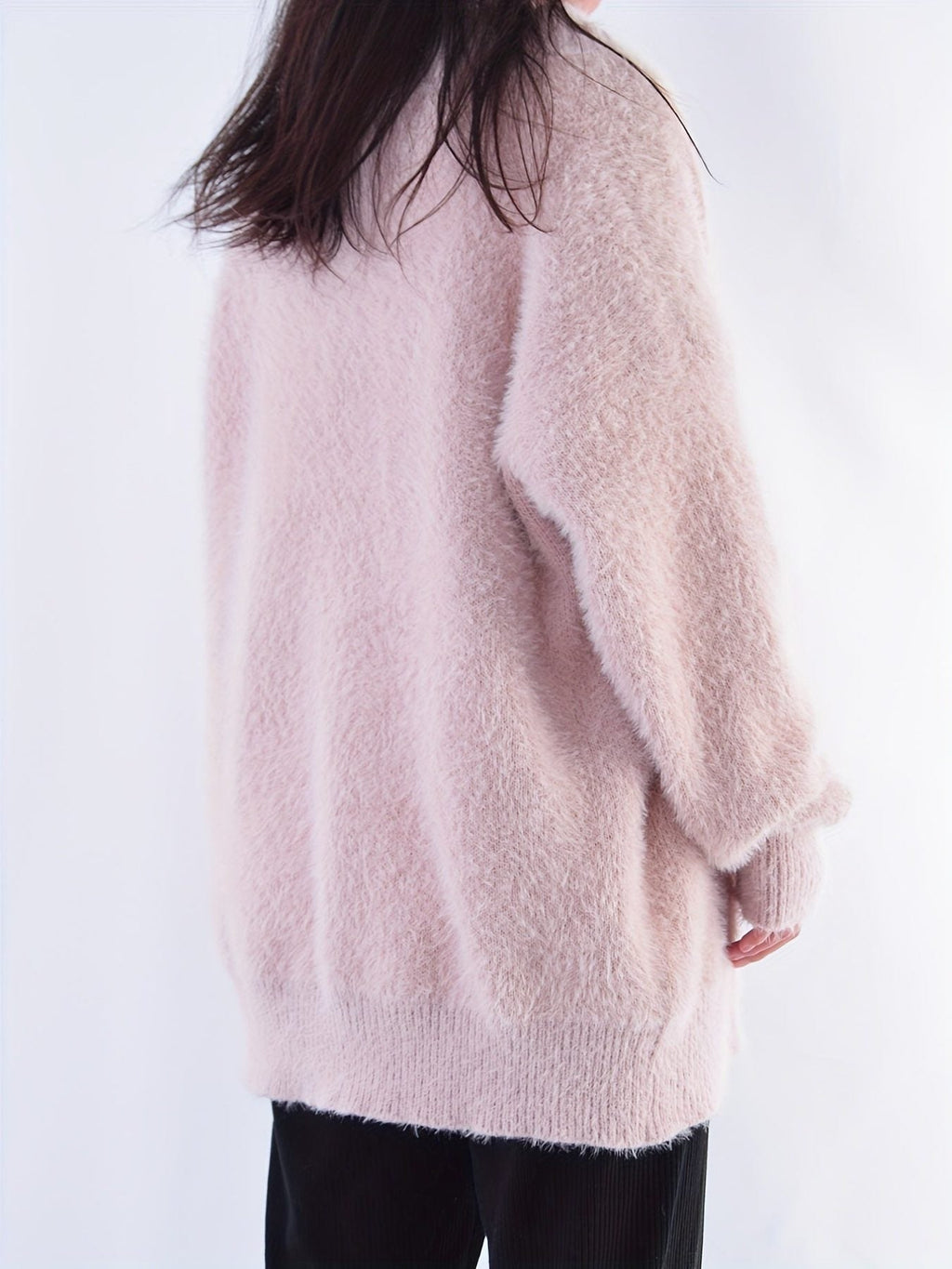 Bronislava | Fluffy Longline Cardigan for Women