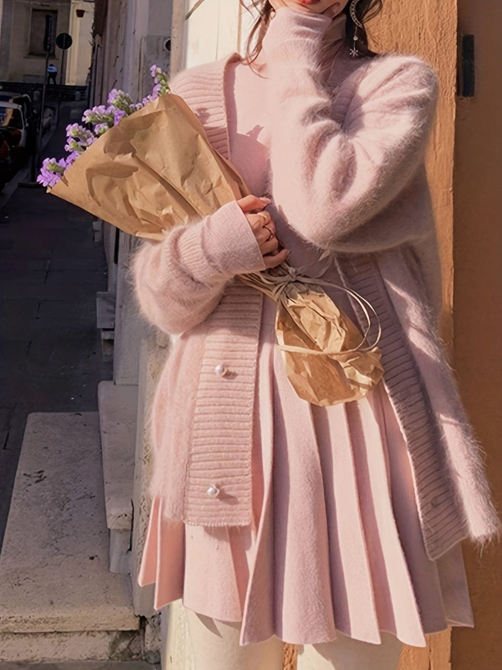 Bronislava | Fluffy Longline Cardigan for Women