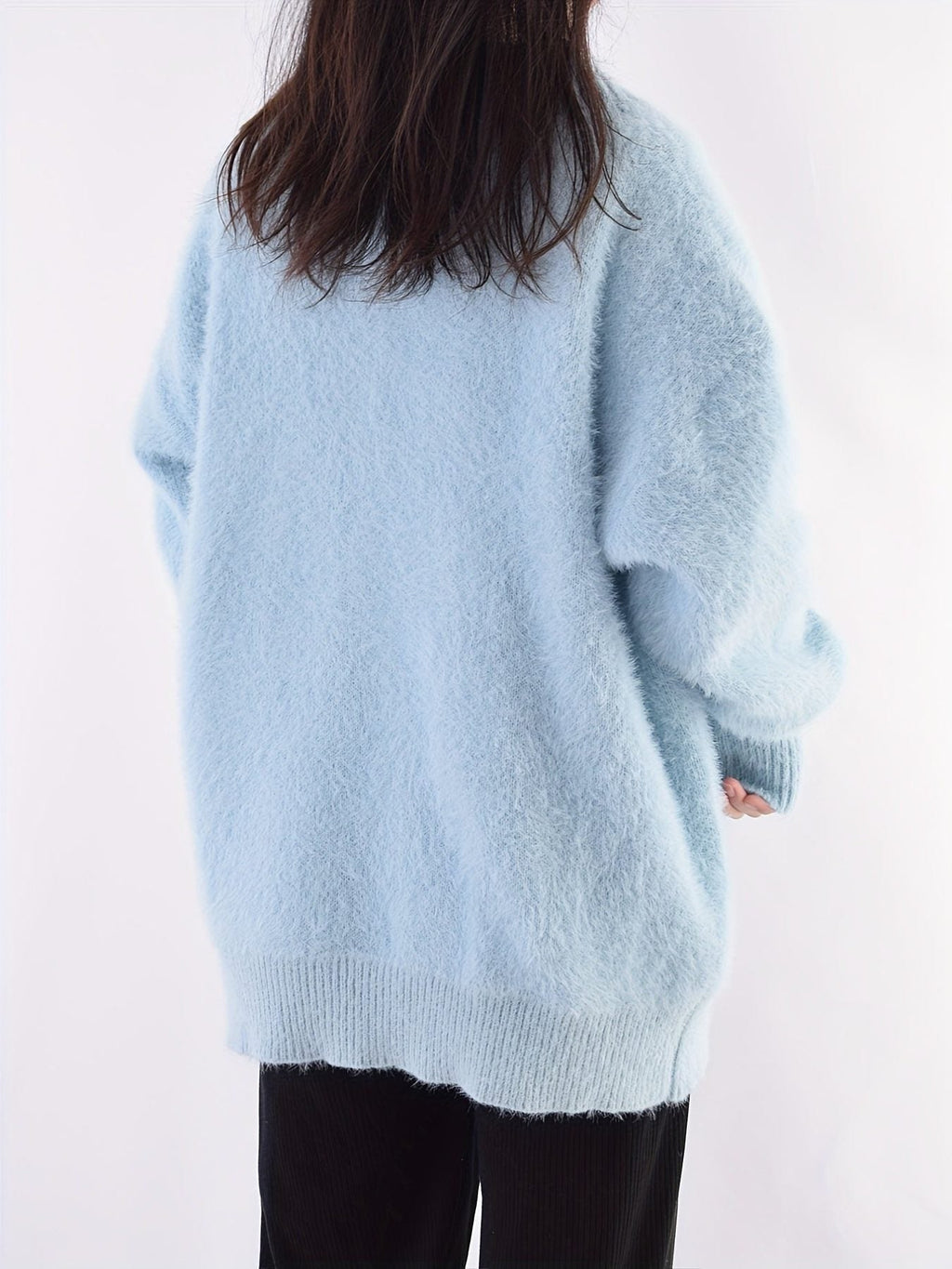 Bronislava | Fluffy Longline Cardigan for Women