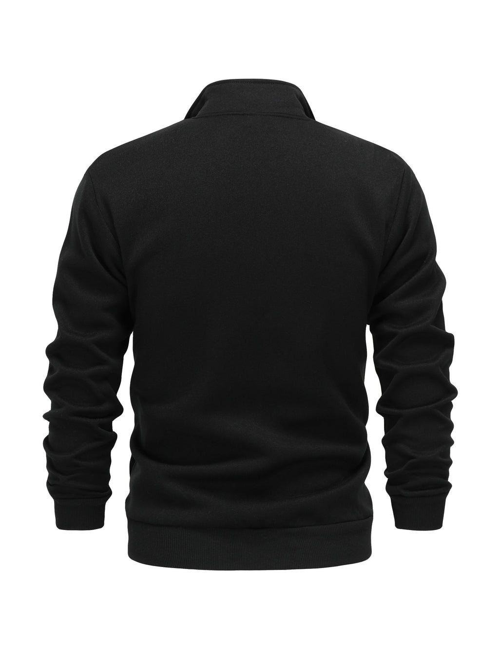 HIGH NECK ZIP HOODIE FOR MEN