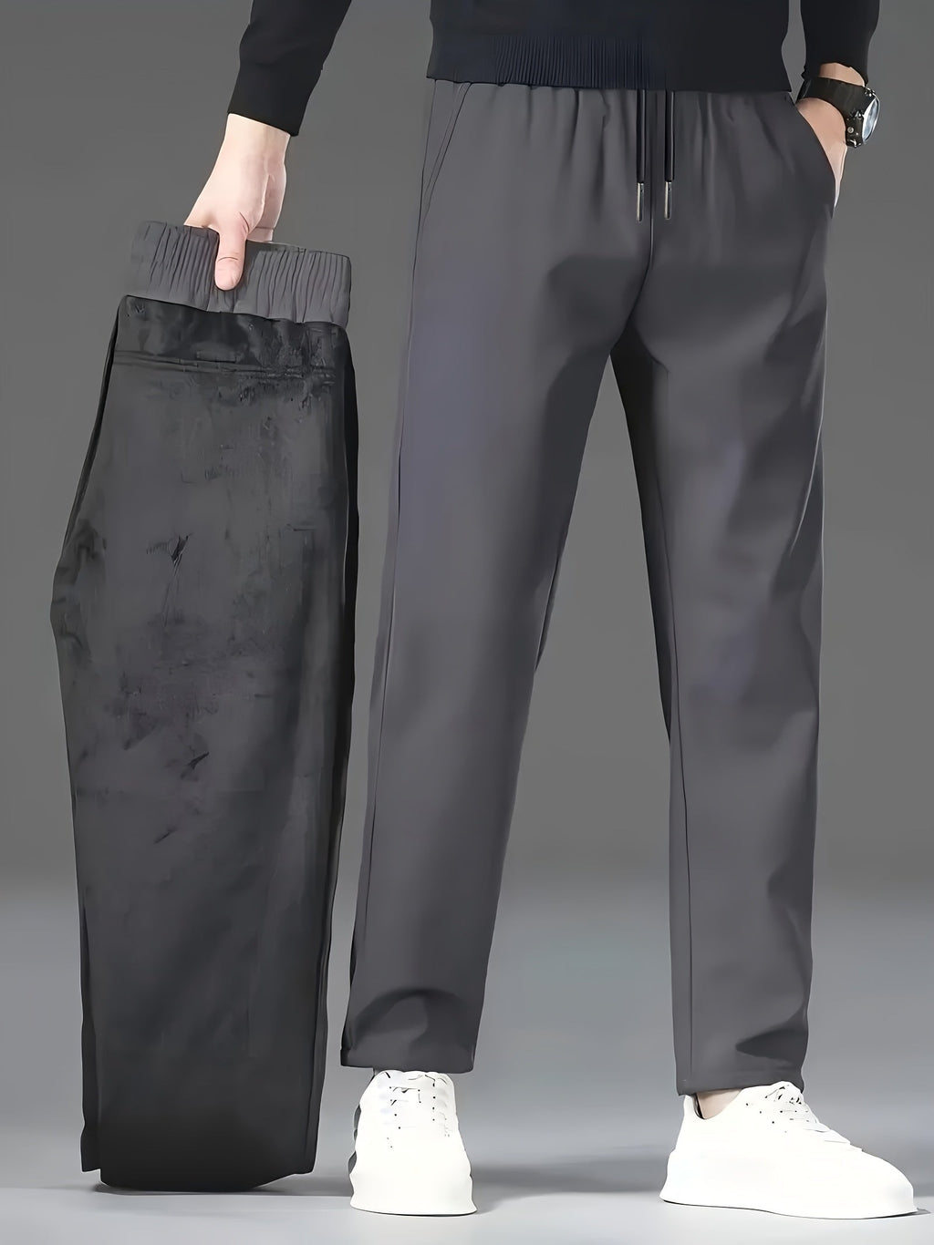 Montarello Men's Trousers Fleece Lined Water Repellent
