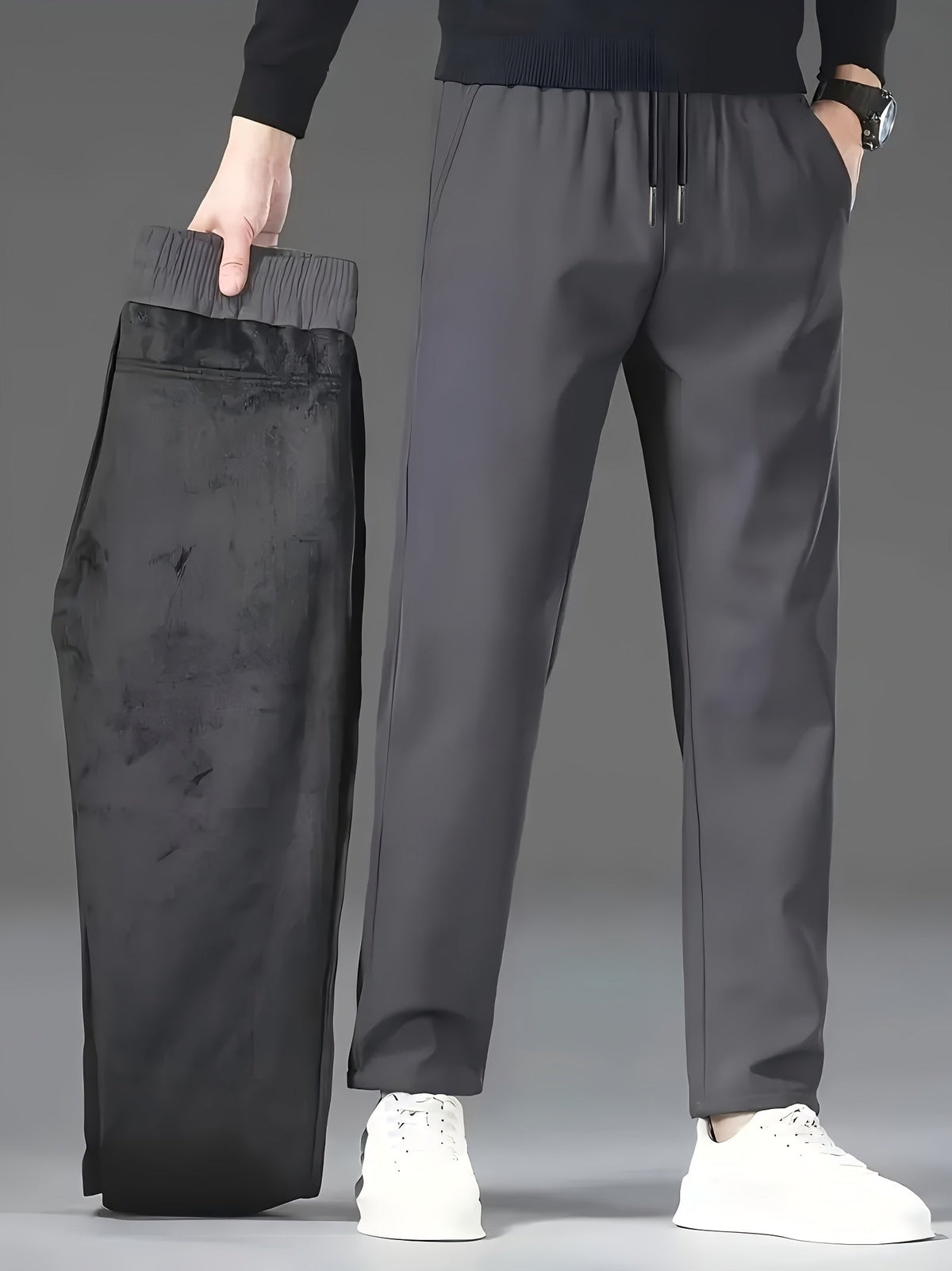 Montarello Men's Trousers Fleece Lined Water Repellent