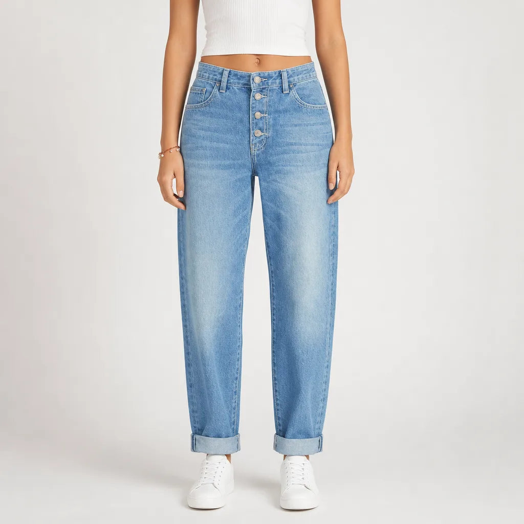Camille | Women's Baggy Wide Leg Jeans