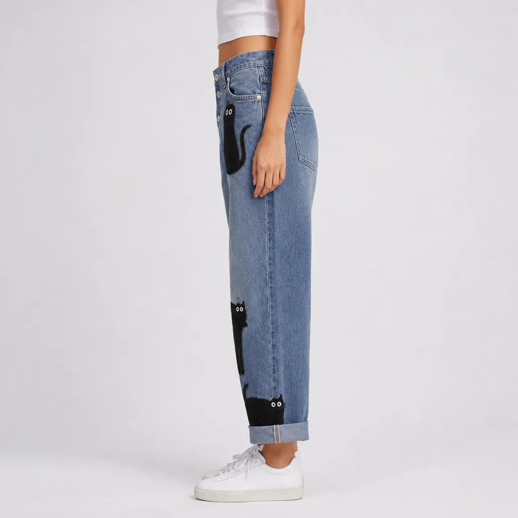 Camille | Women's Baggy Wide Leg Jeans