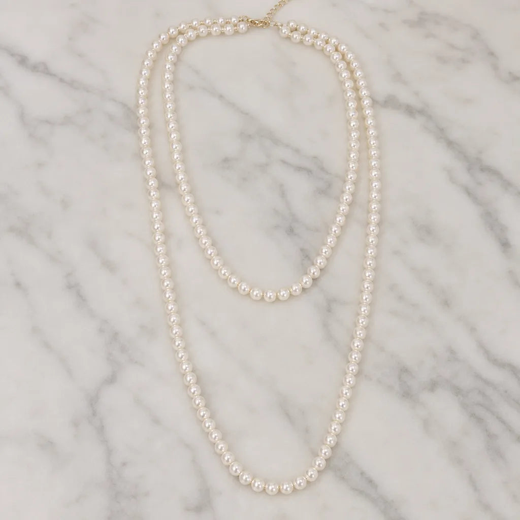 Celeste | Women's Rope Pearl Necklace