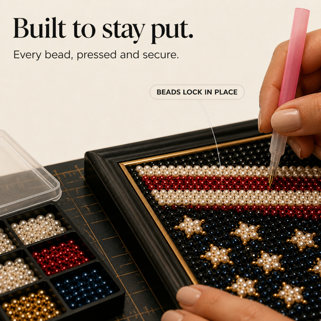 Starweave – 5D Pearl Bead American Flag Art Kit