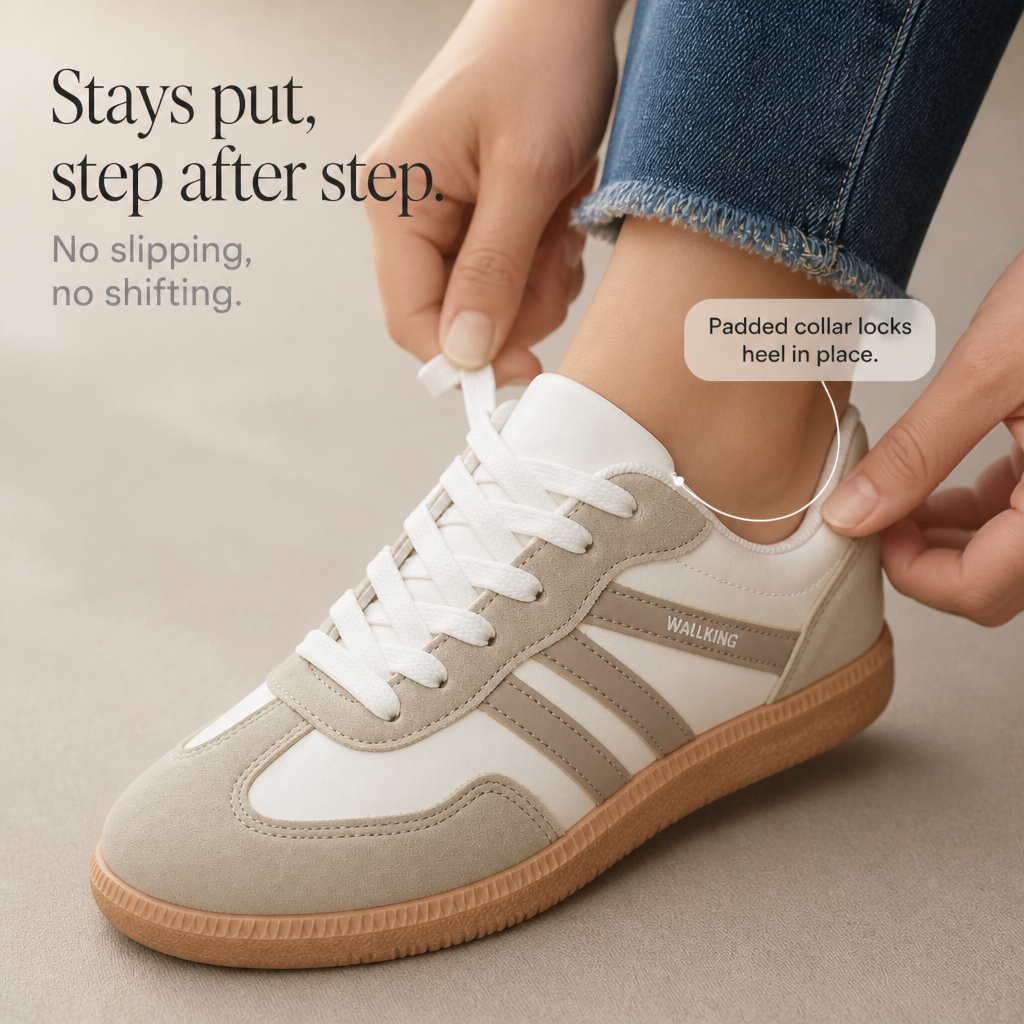 Solange – Wide Toe Box Cushioned Sneakers