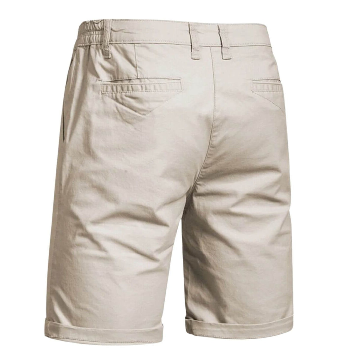 Chino Shorts with Welt Pockets for Men