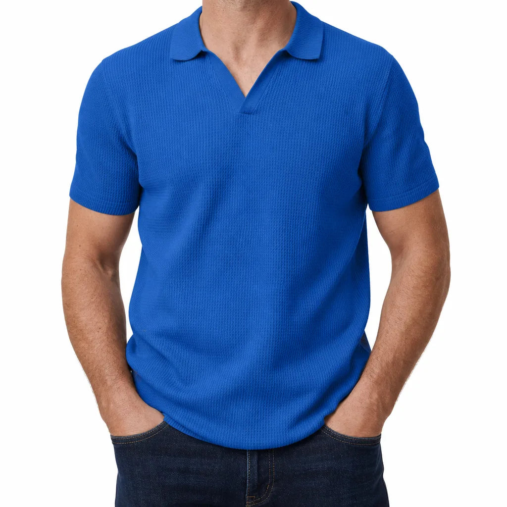 Clancy | Men's Knit Polo Shirt