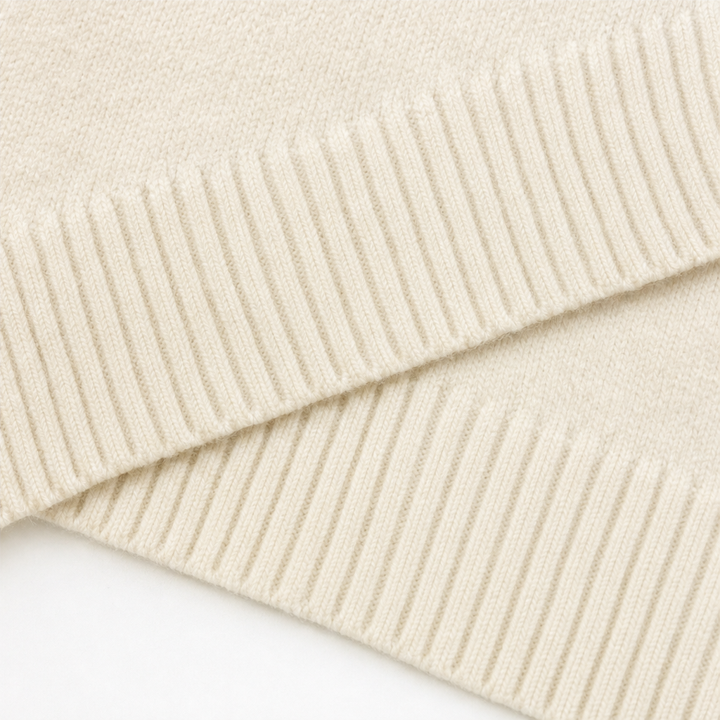 Autumna – Oversized V-Neck Puff Sleeve Sweater