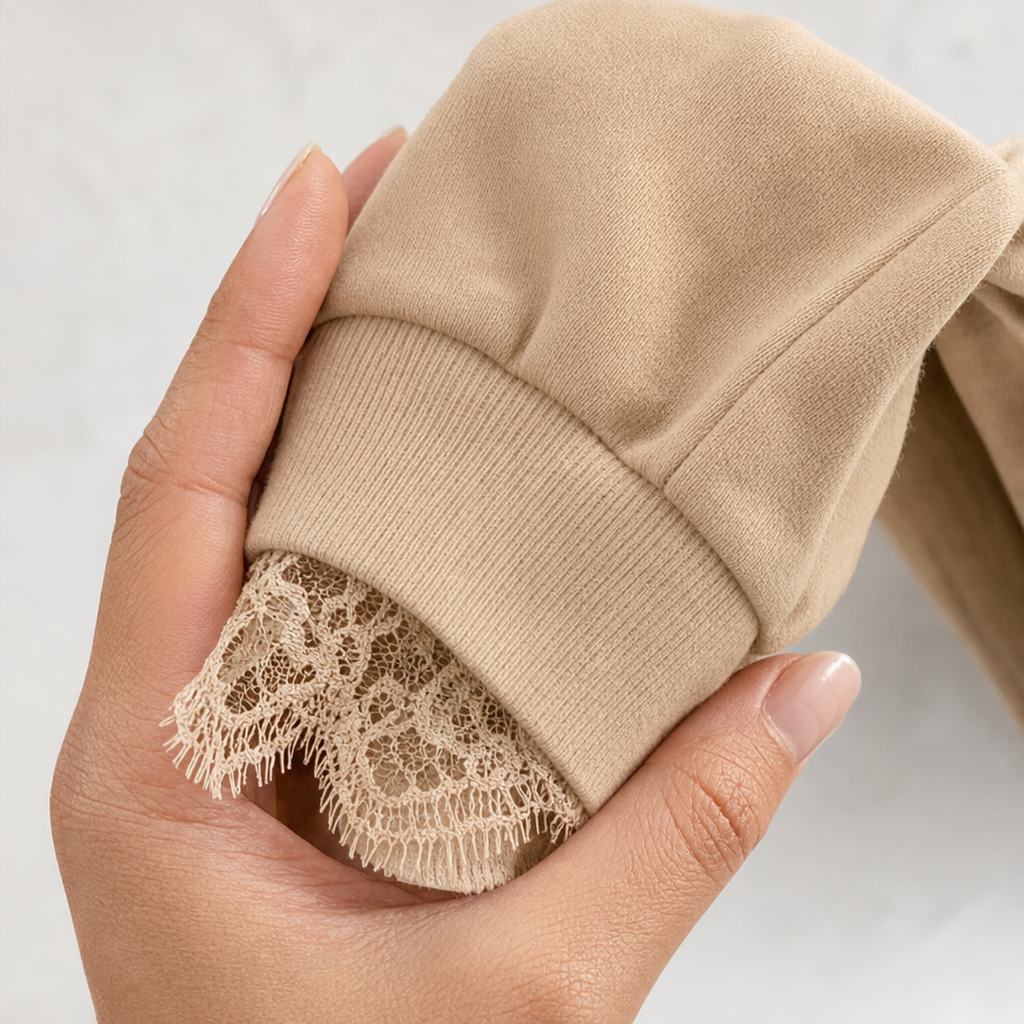 Overa – Lace-Detail Feminine Blouse