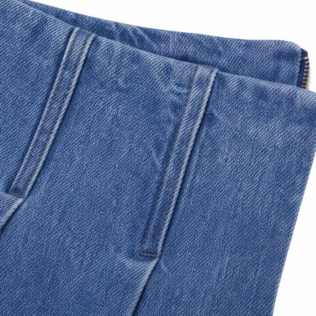 Wearbella – High-Waisted Wide-Leg Jeans
