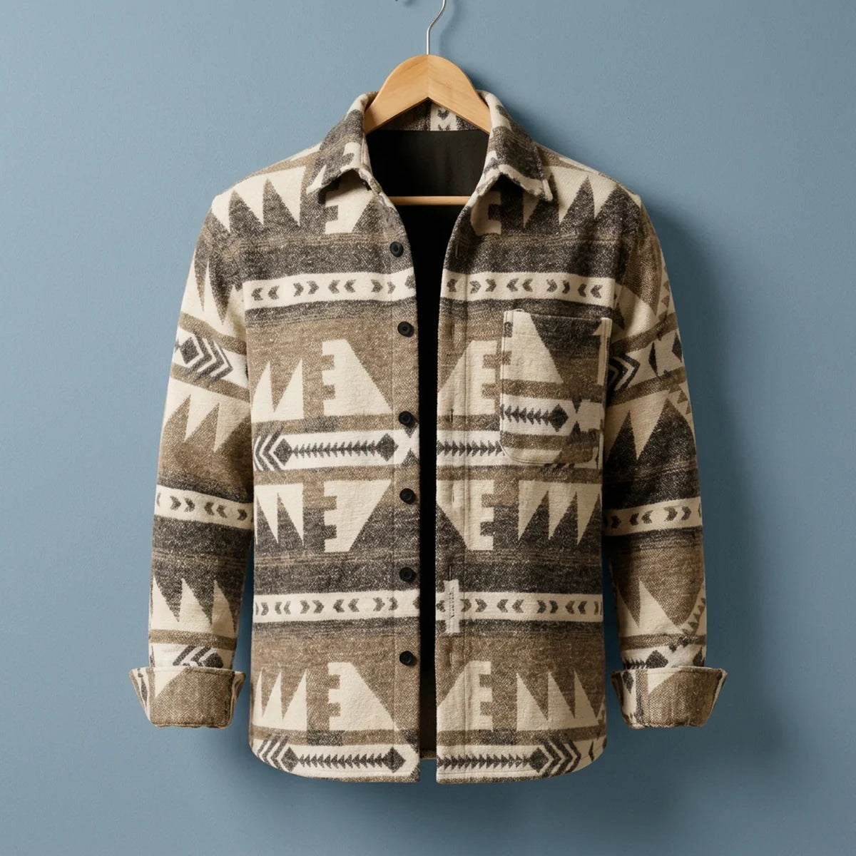 Corwin Aztec Jacquard Overshirt