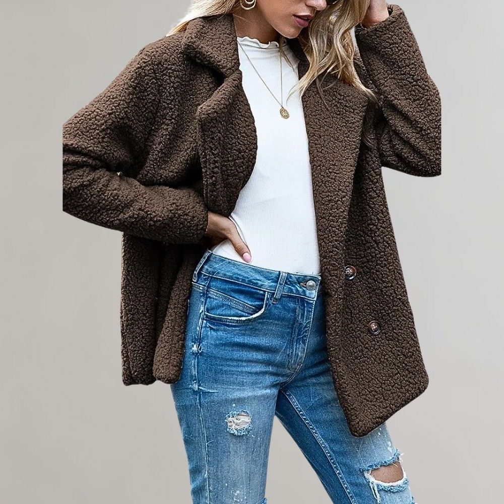 Cynara | Double-Breasted Oversized Blazer for Women