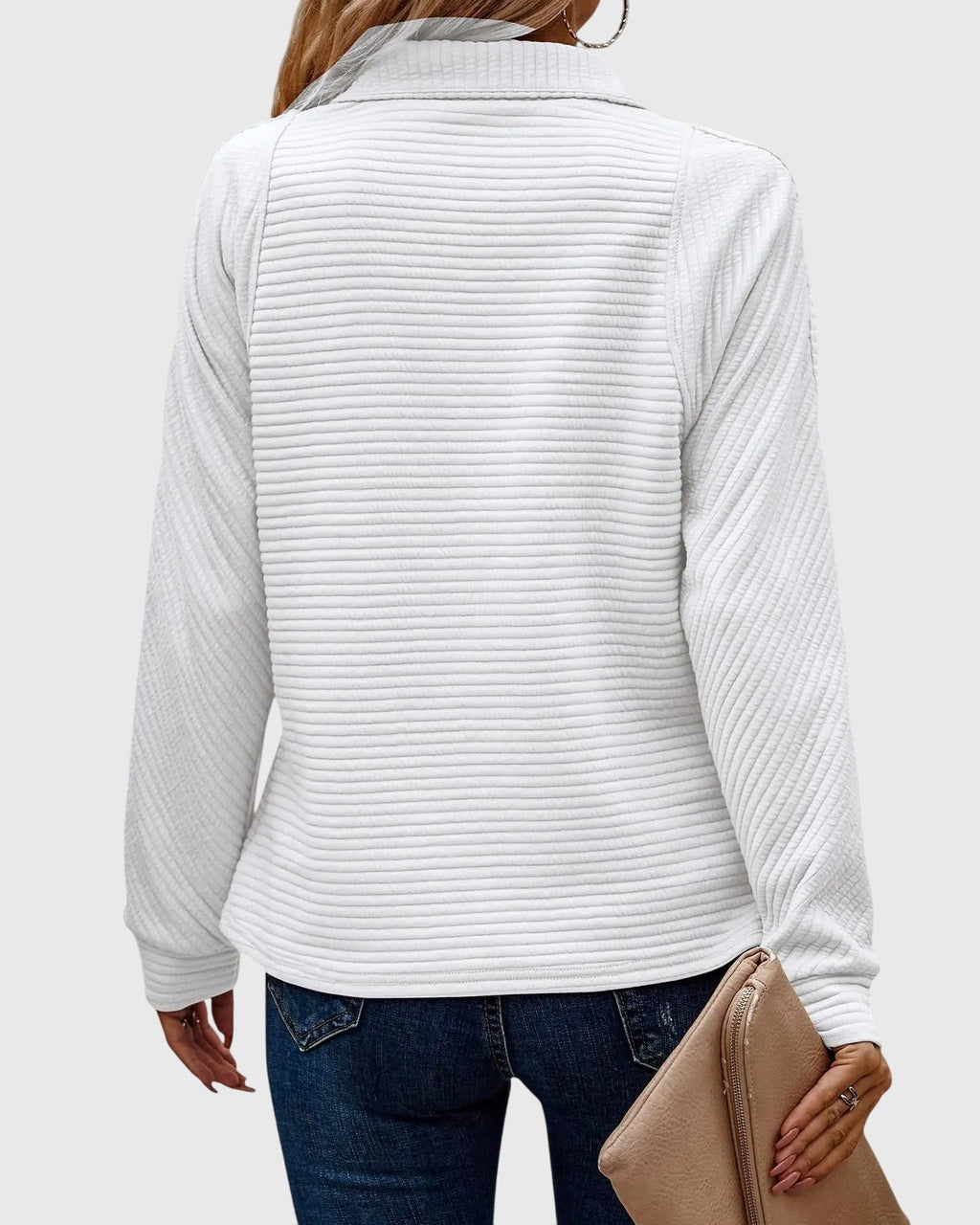 Abigail™ | Elegant Sweater with Zipper