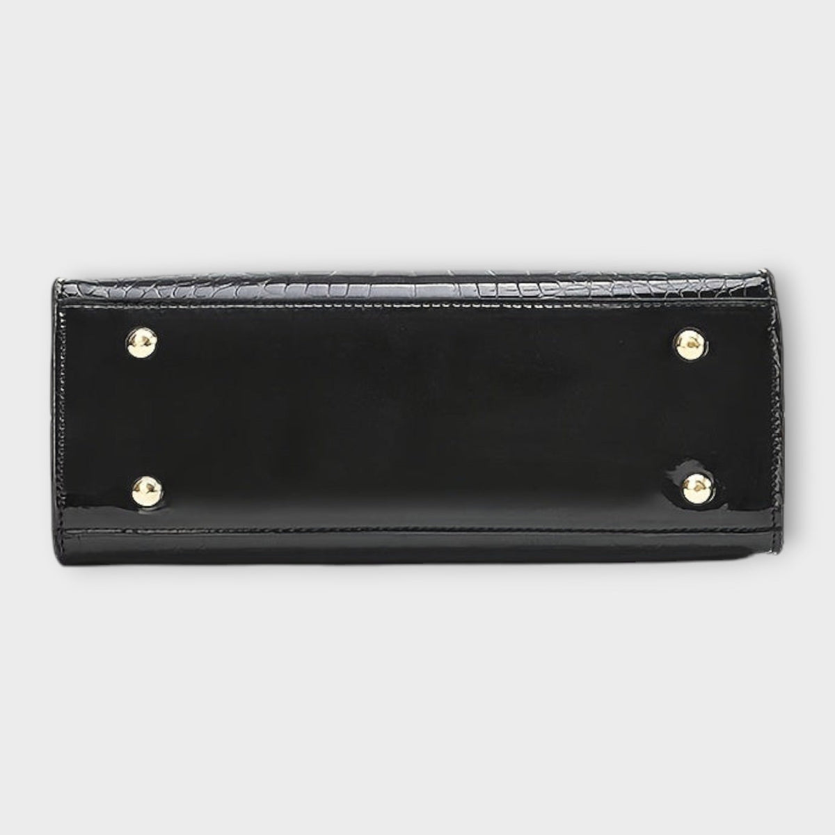 Veralie -  Shiny Crocodile Skin Pattern Handbag