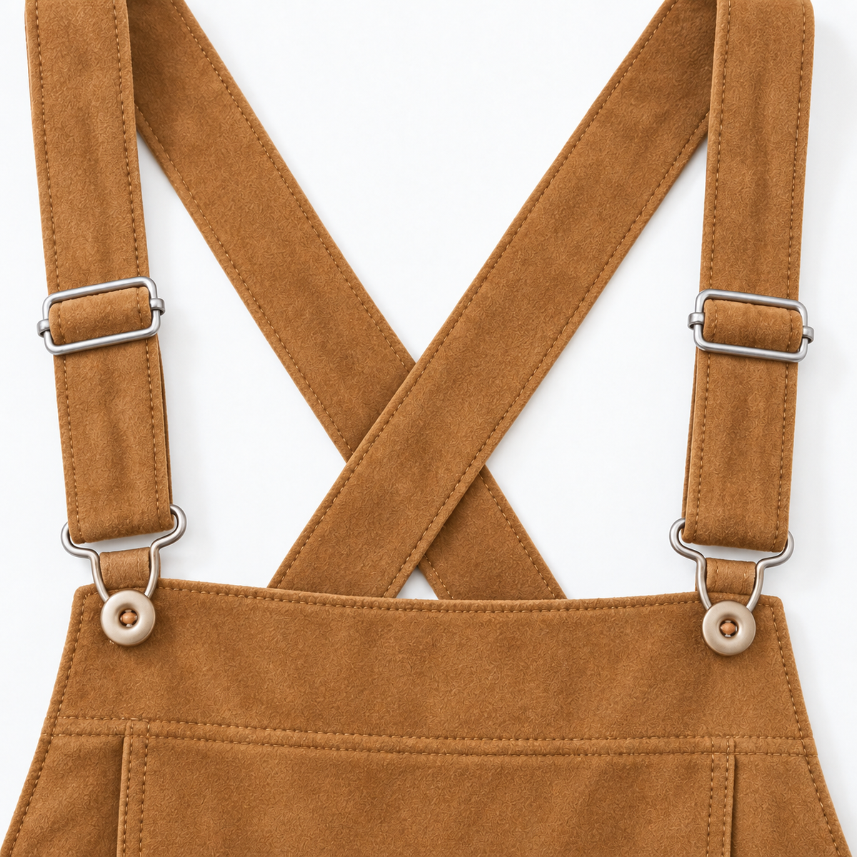 Sundance Rove – Fringe Trim Wide-Leg Suede-Feel Jumpsuit
