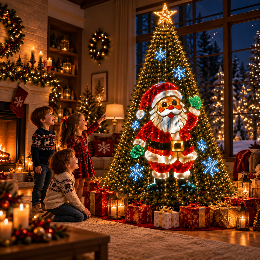 Glowmation – App-Controlled Animated LED Christmas Tree Lights