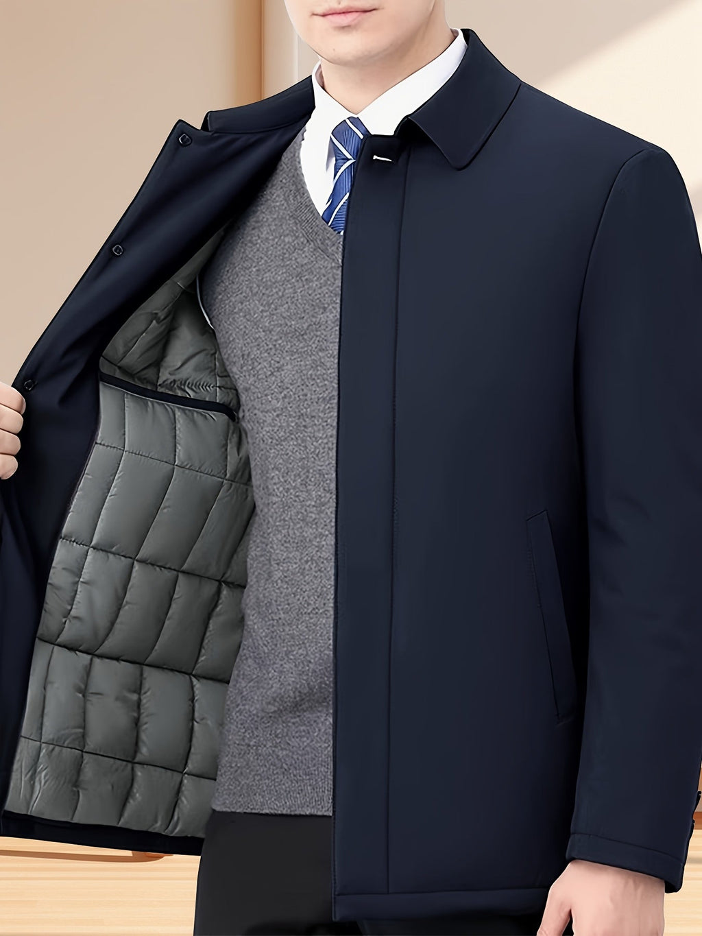 Travis - Classic Revers Collar Jacket