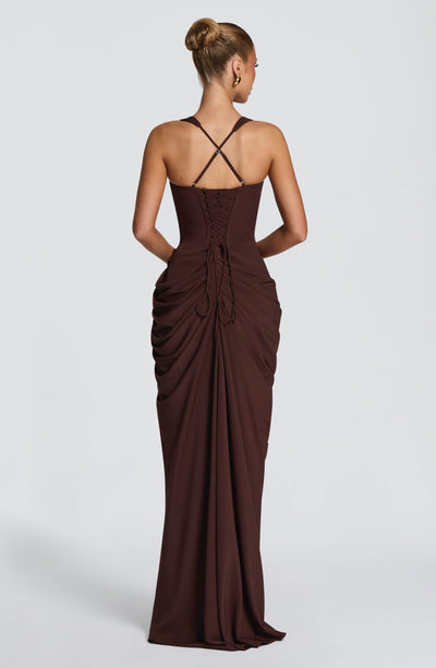 Beatrice | Women's Flowy Corset Wedding Guest Dress