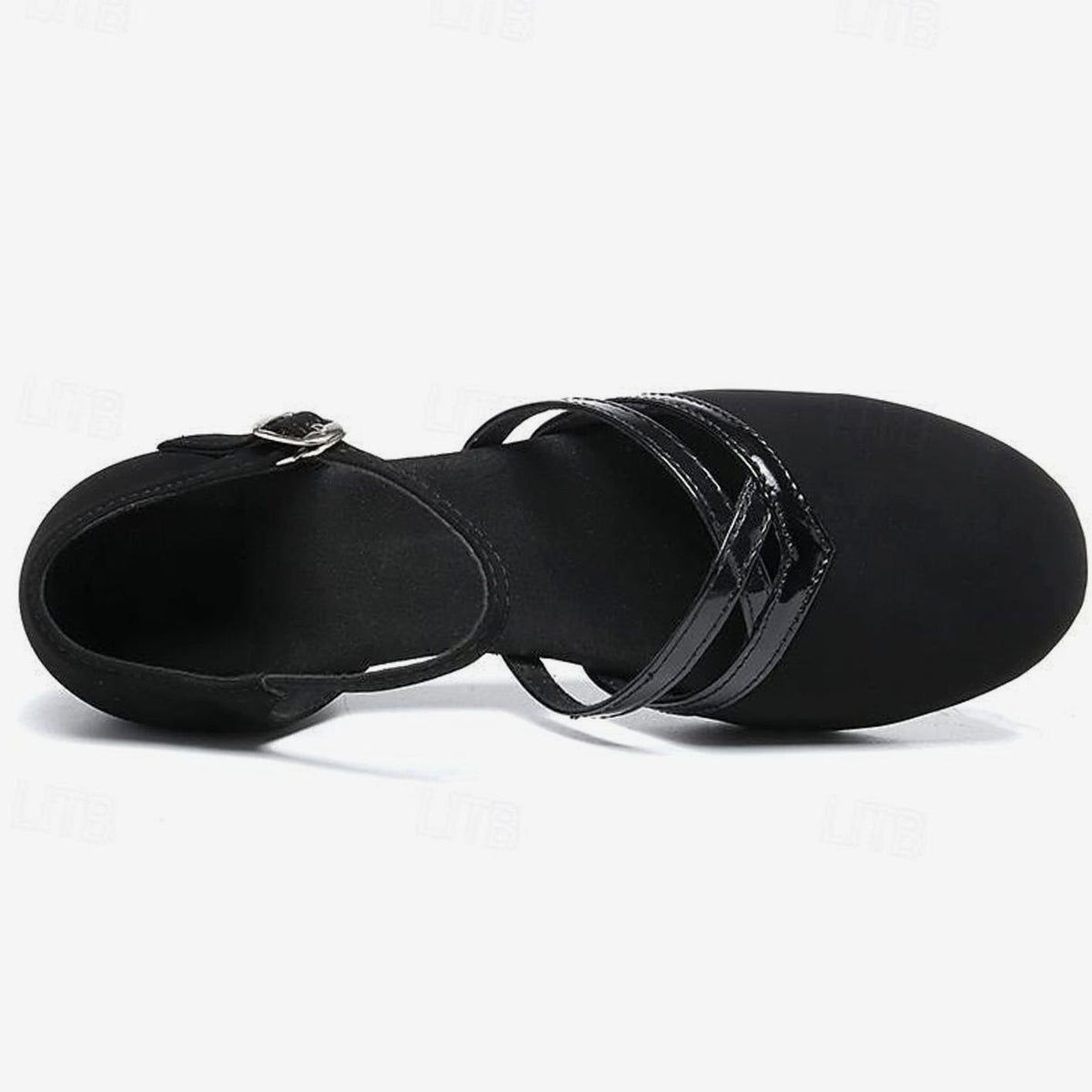 Women's Block Heel Dance Shoes with Ankle Strap