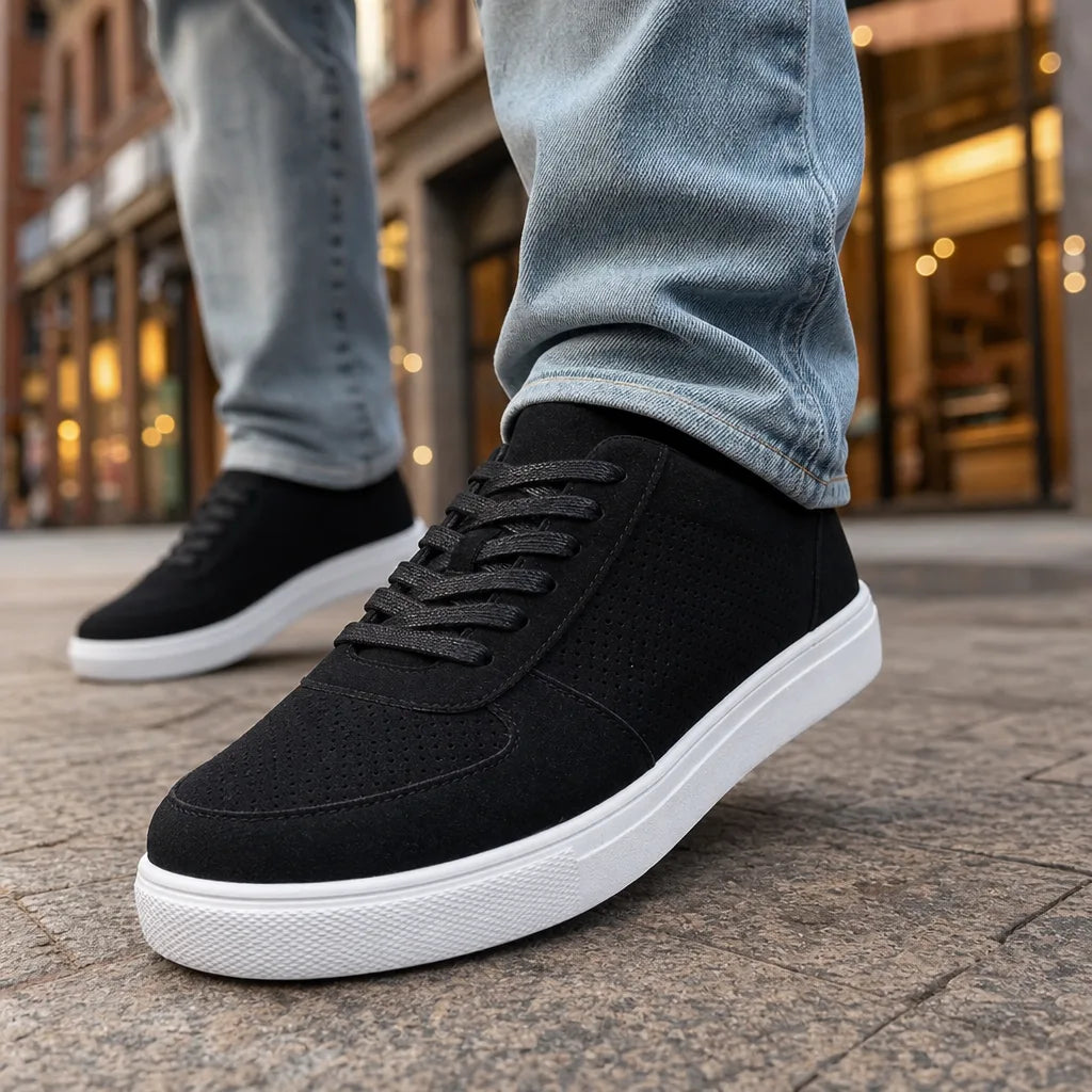 Elijah | Men's Perforated Sneakers