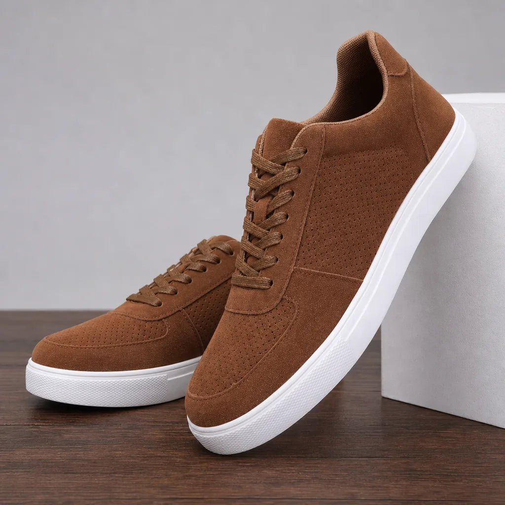 Elijah | Men's Perforated Sneakers