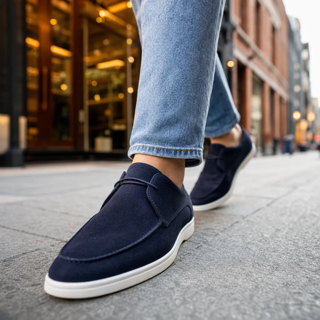 Ellis | Men's Suede Luxury Loafers