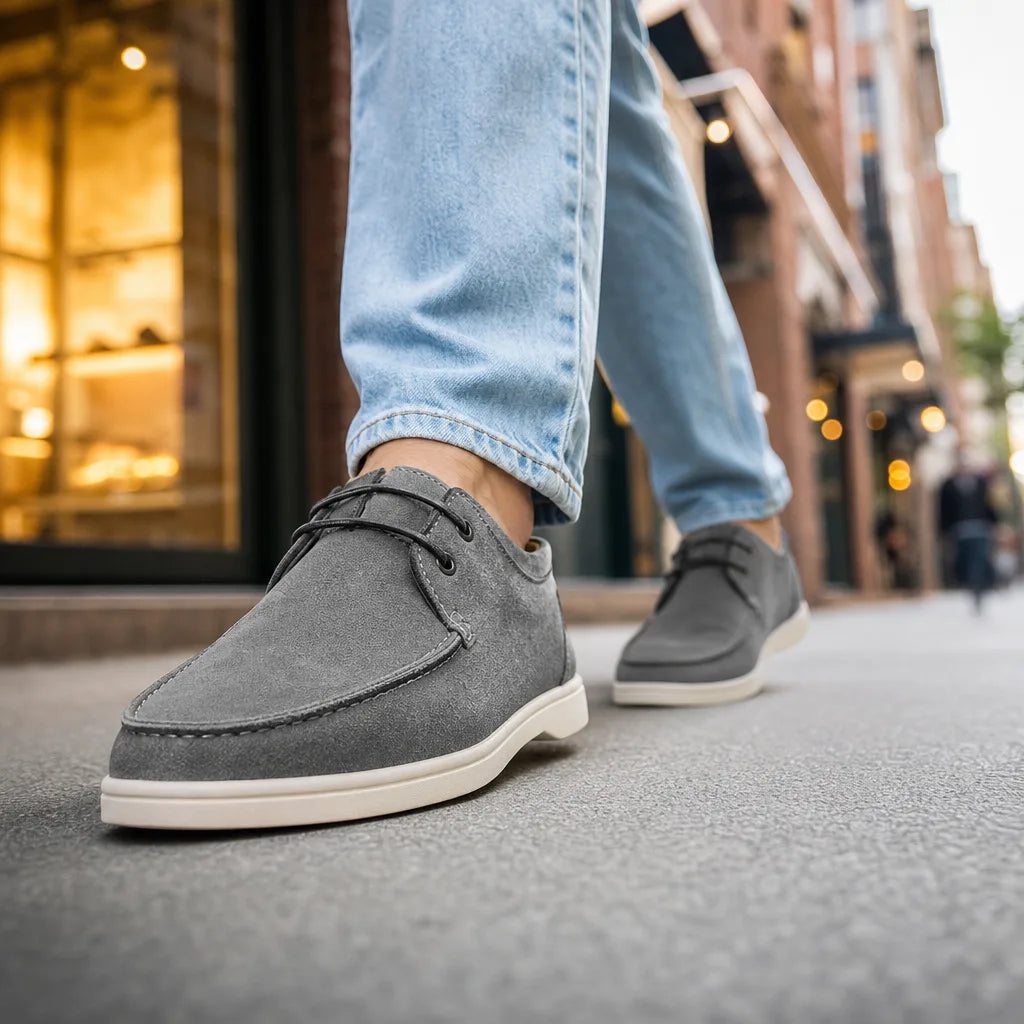 Ellis | Men's Suede Luxury Loafers