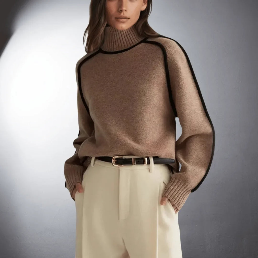 Bio Turtleneck Sweater with Premium Comfort