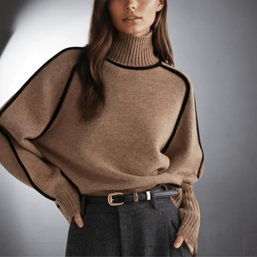 Bio Turtleneck Sweater with Premium Comfort