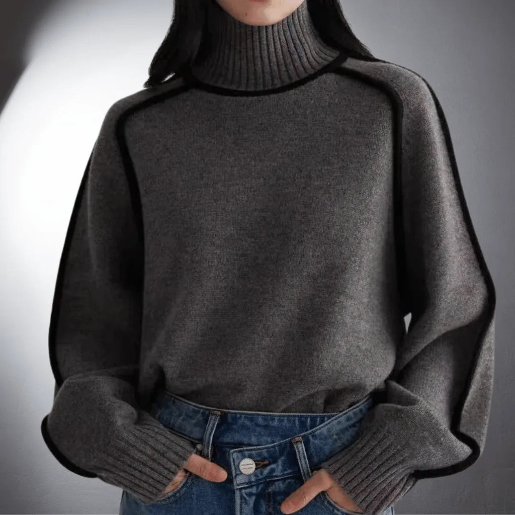 Bio Turtleneck Sweater with Premium Comfort