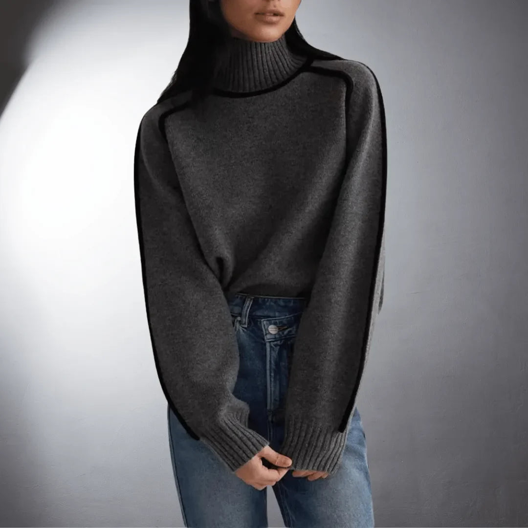Bio Turtleneck Sweater with Premium Comfort