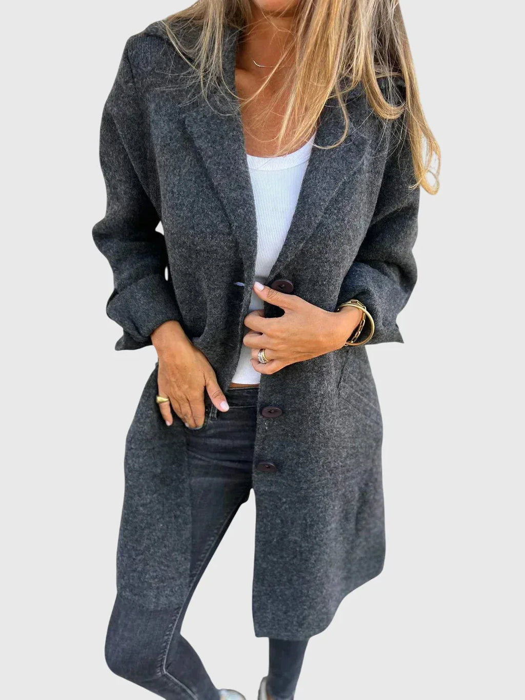 Blazer With Buttons