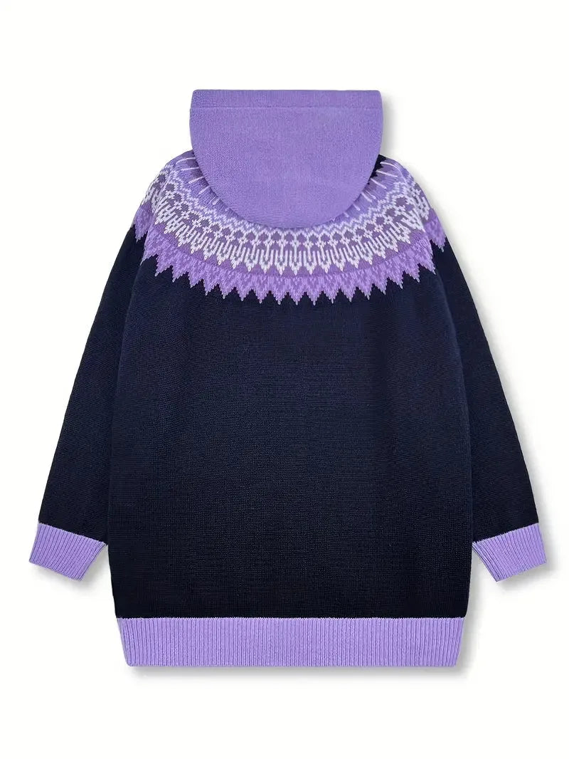 Casual Hooded Cardigan