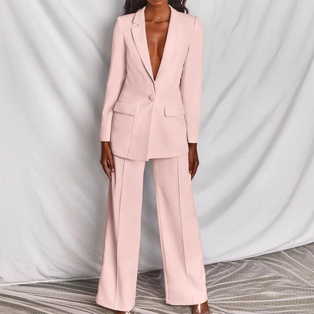 Chic Blazer & Trousers Set