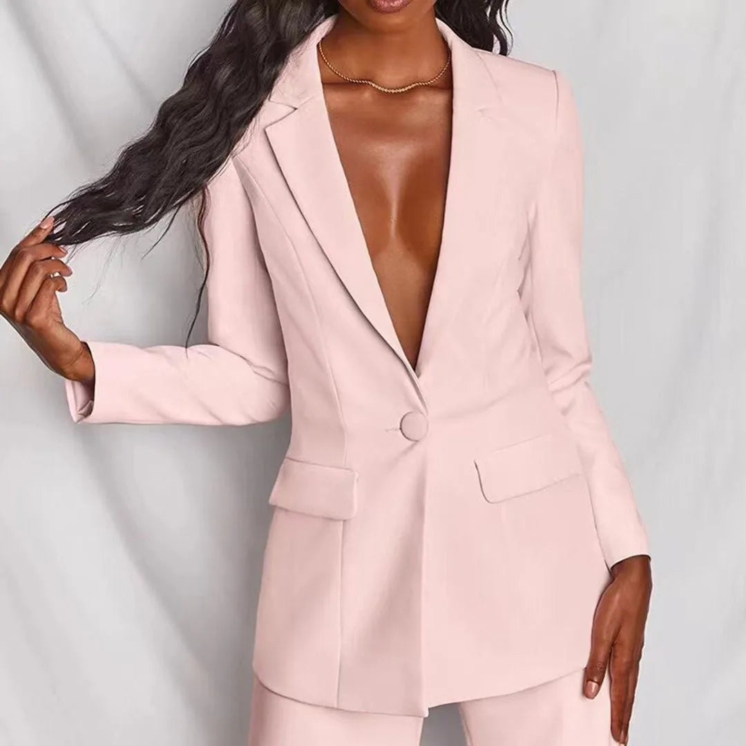 Chic Blazer & Trousers Set
