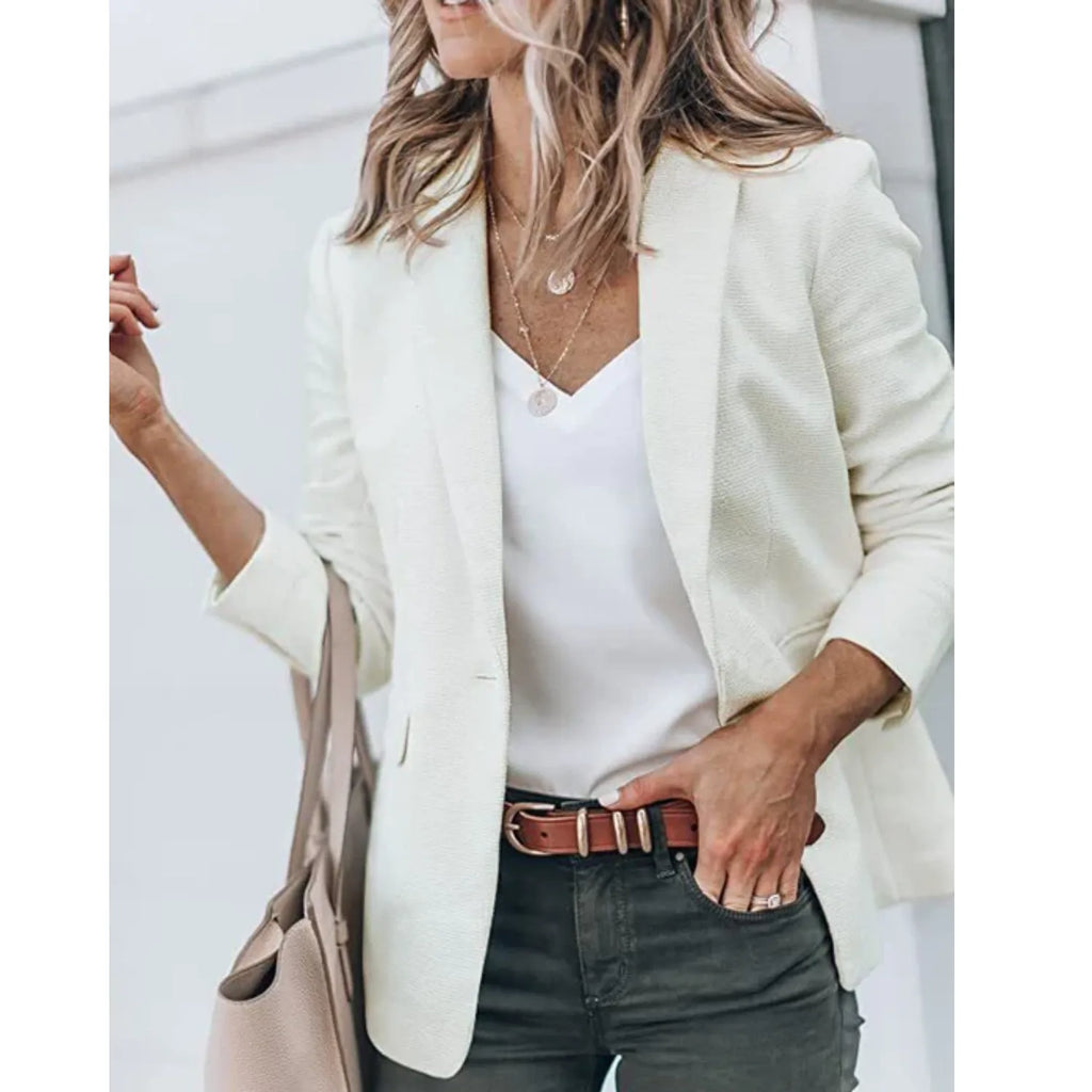 Dames Blazer met Getailleerde Pasvorm