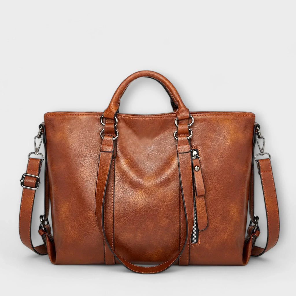 Large leather bag