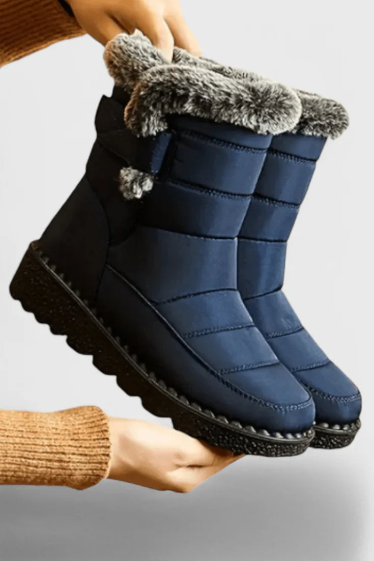 Waterproof Boots with Slip-Resistant Sole