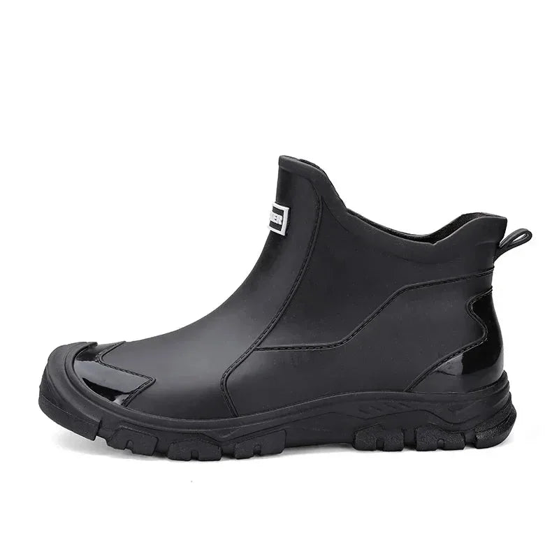 Women's ankle waterproof boots with chunky sole