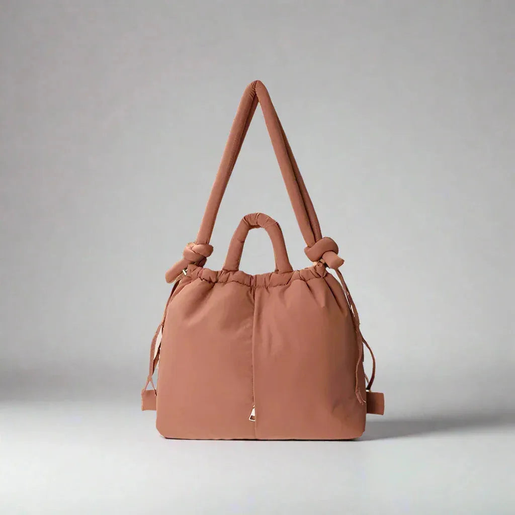 Women's Quilted Puffer Tote Bag