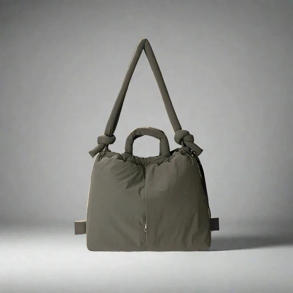 Women's Quilted Puffer Tote Bag