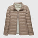 Khaki Stand-up collar