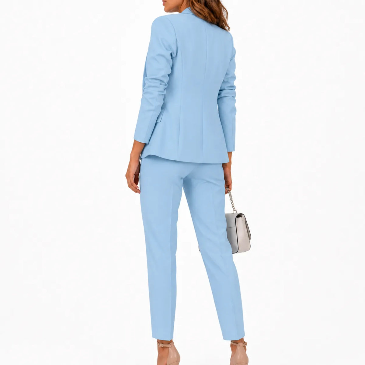 Women's Two Piece Blazer Suit Set