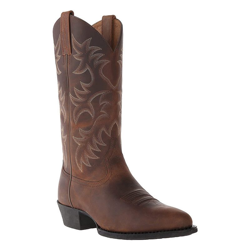 Keaton | Embroidered Cowboy Boots with Pointed Toe for Women