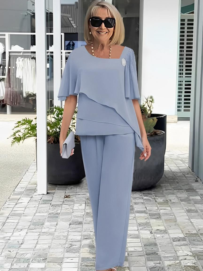 Women's Elegant Set with Flattering Cut and Comfortable Fit